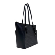 Michael Kors Charlotte Leather Top Zip Tote Bag