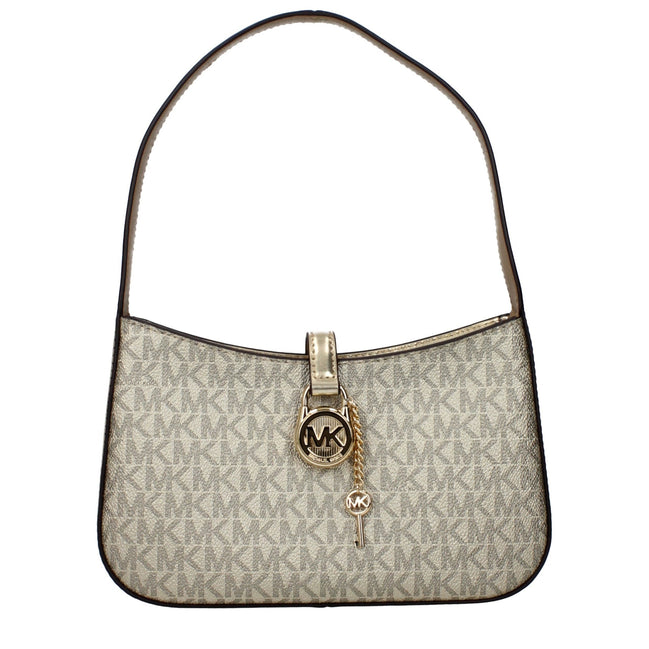 Geantă Michael Kors Gold Fabric