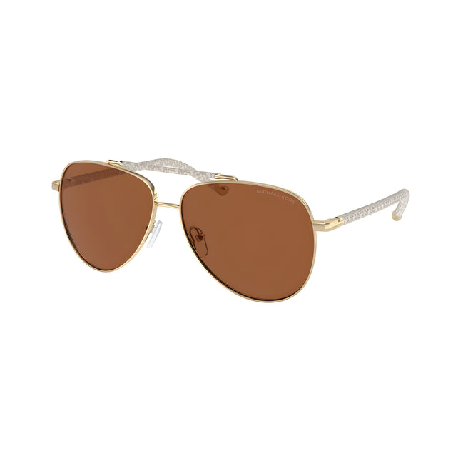 Ochelari de soare aurii Michael Kors
