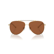 Ochelari de soare aurii Michael Kors