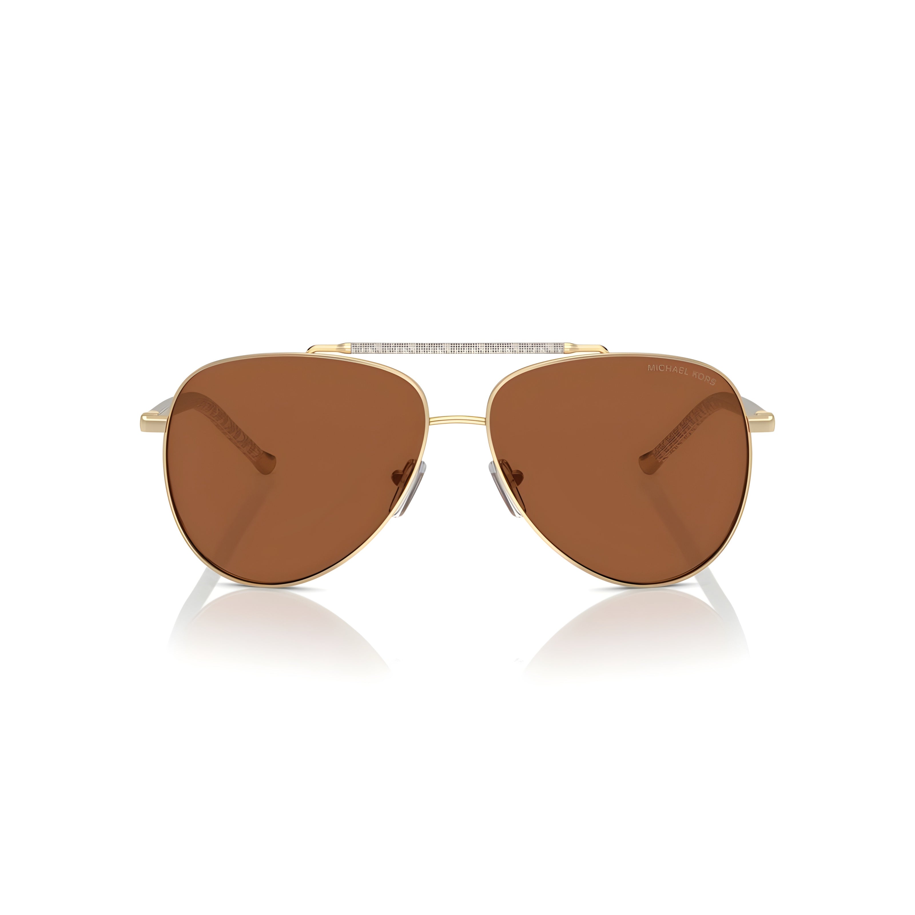 Ochelari de soare aurii Michael Kors