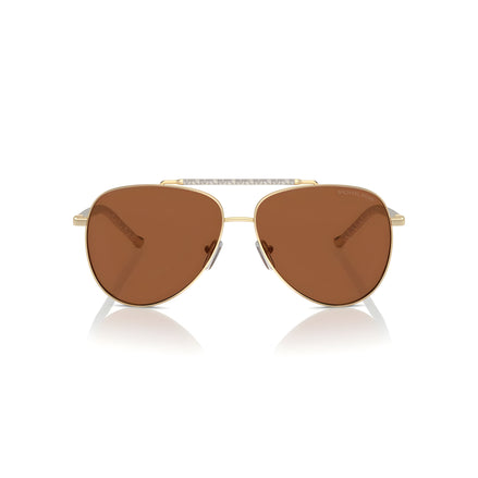 Ochelari de soare aurii Michael Kors