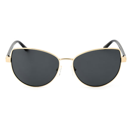Ochelari de soare Michael Kors aurii din metal Lani Kai