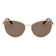 Ochelari de soare Michael Kors aurii din metal Lani Kai maro