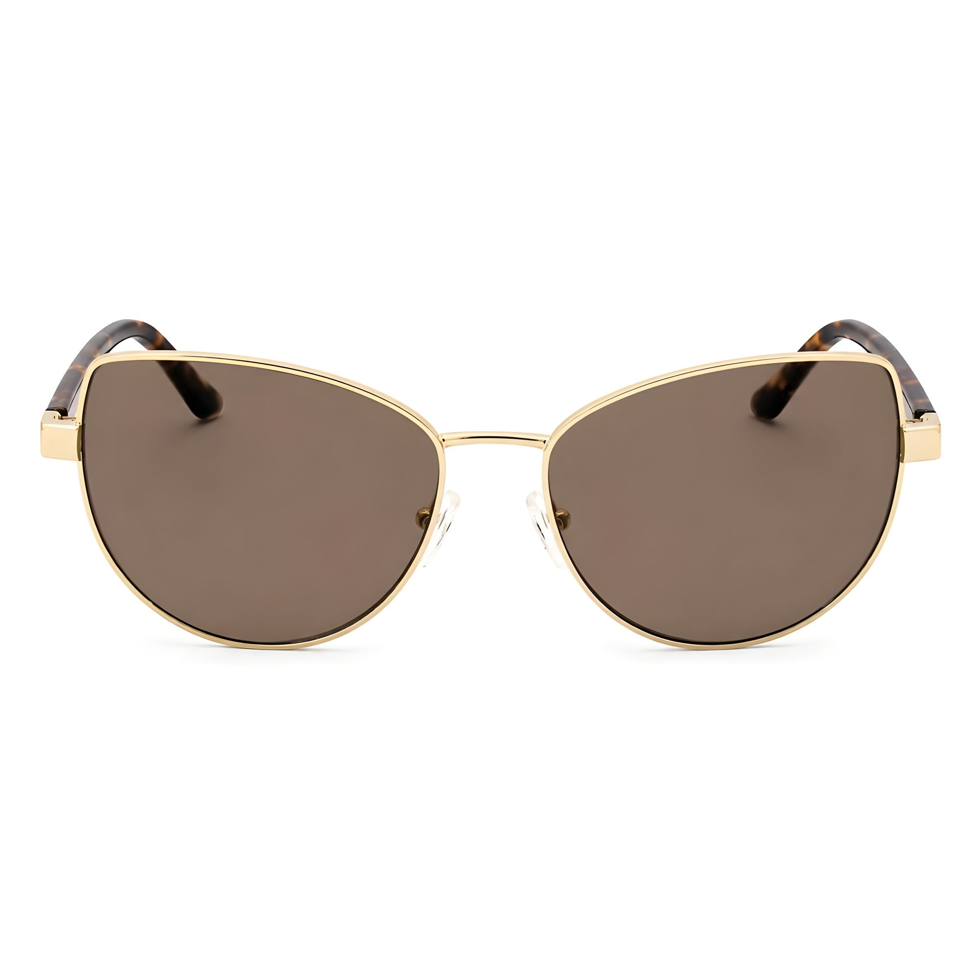 Ochelari de soare Michael Kors aurii din metal Lani Kai maro