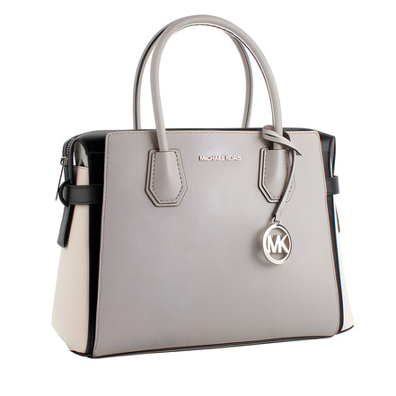 Geantă Michael Kors gri din piele