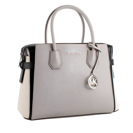 Geantă Michael Kors gri din piele
