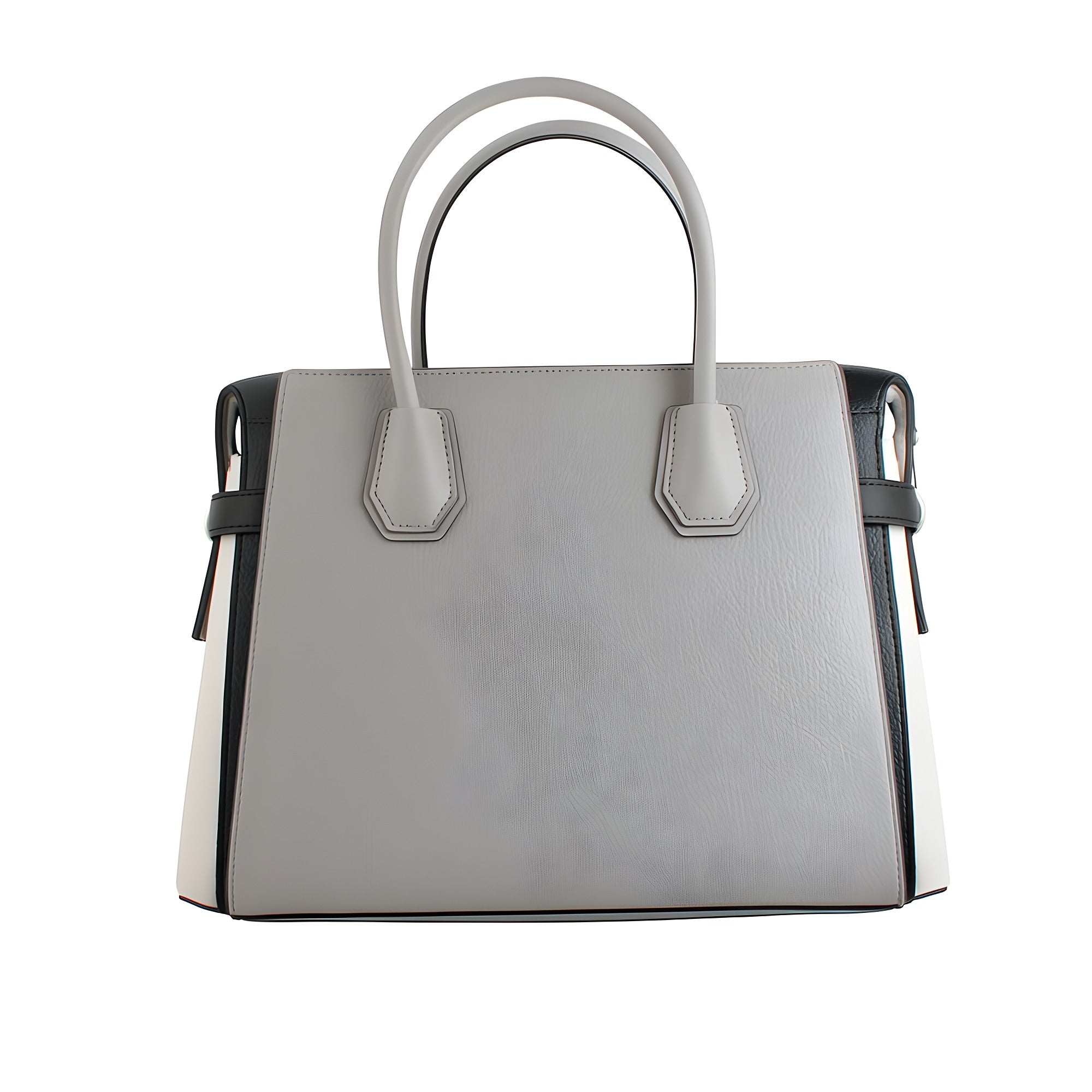 Geantă Michael Kors gri din piele