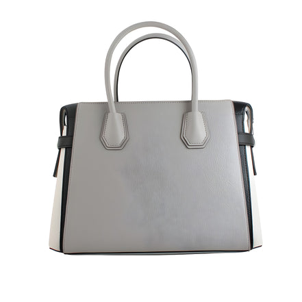 Geantă Michael Kors gri din piele