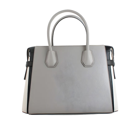 Geantă Michael Kors gri din piele