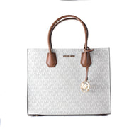 Michael Kors Grey Leather Handbag