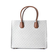 Michael Kors Grey Leather Handbag