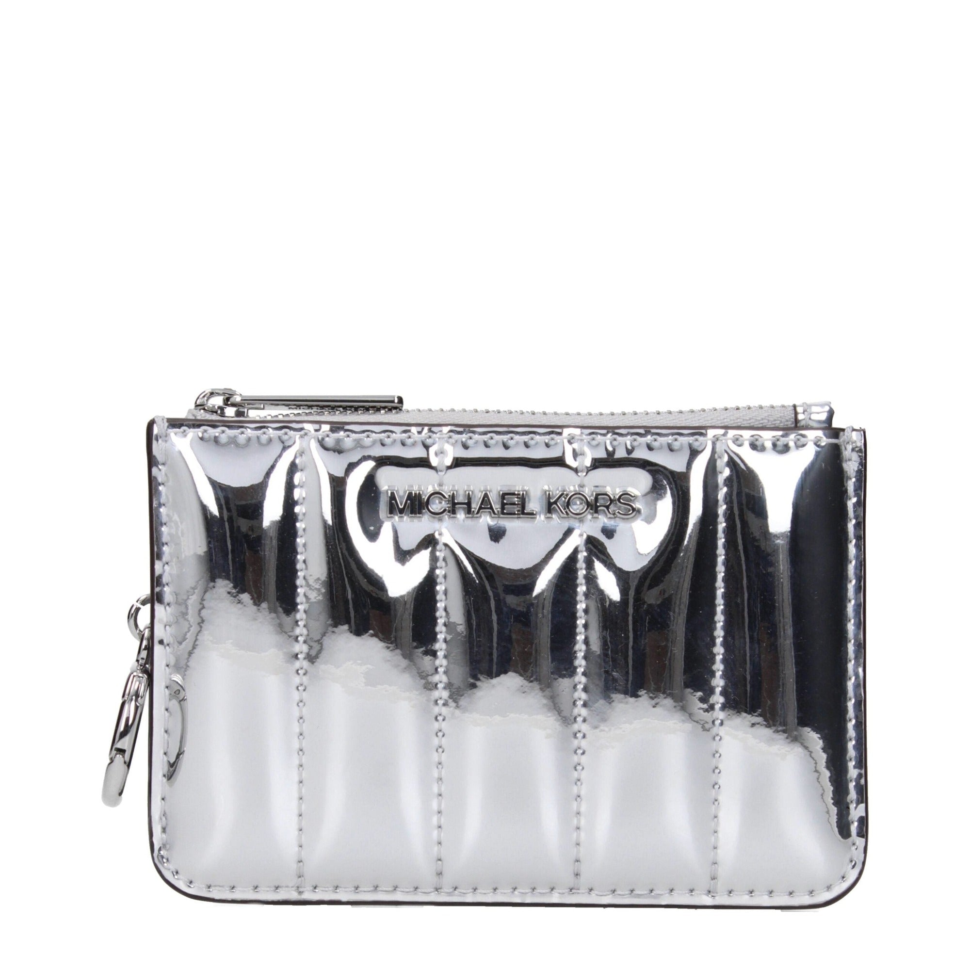 Michael Kors Gray Leather Wallet