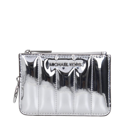 Portofel din piele gri Michael Kors