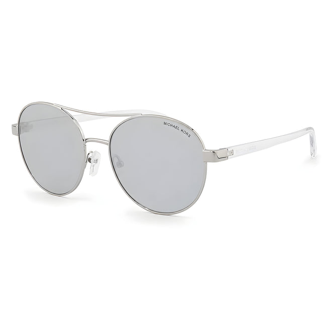 Ochelari de soare Michael Kors gri din metal