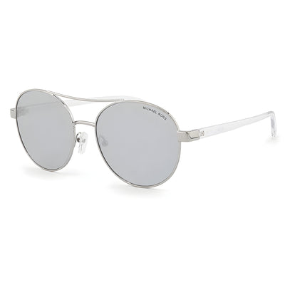 Ochelari de soare Michael Kors gri din metal