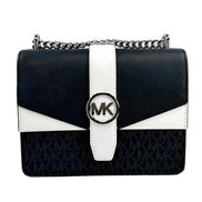 Michael Kors Silver Greenwich Small Crossbody Bag