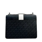 Michael Kors Silver Greenwich Small Crossbody Bag
