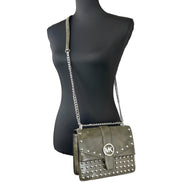Geantă de umăr/Crossbody cu clapetă mică Michael Kors Greenwich