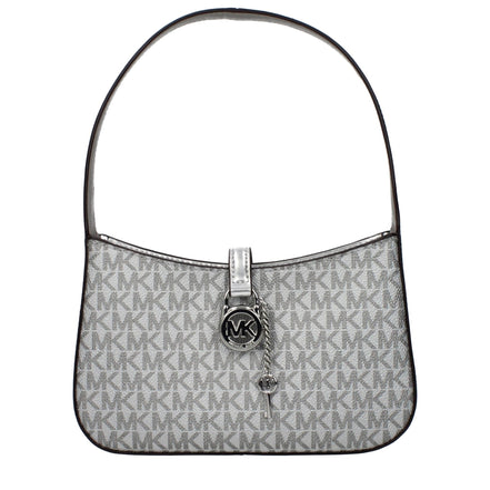 Michael Kors Grey Fabric Handbag
