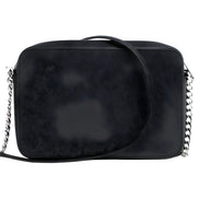 Michael Kors Jet Set Geantă Crossbody din Piele Saffiano Neagră Mare Est-Vest