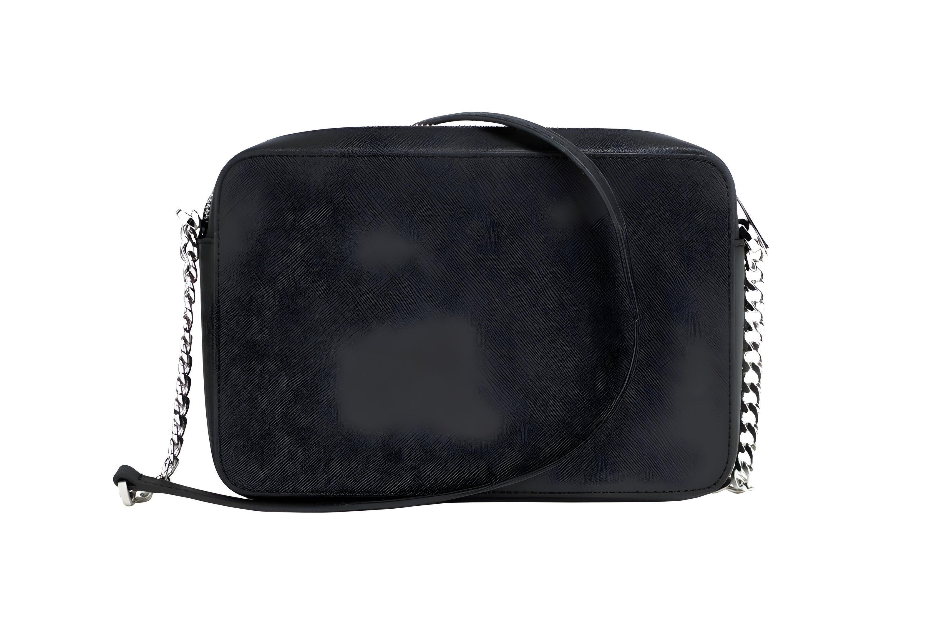 Michael Kors Jet Set Geantă Crossbody din Piele Saffiano Neagră Mare Est-Vest