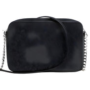 Michael Kors Jet Set Geantă Crossbody din Piele Saffiano Neagră Mare Est-Vest
