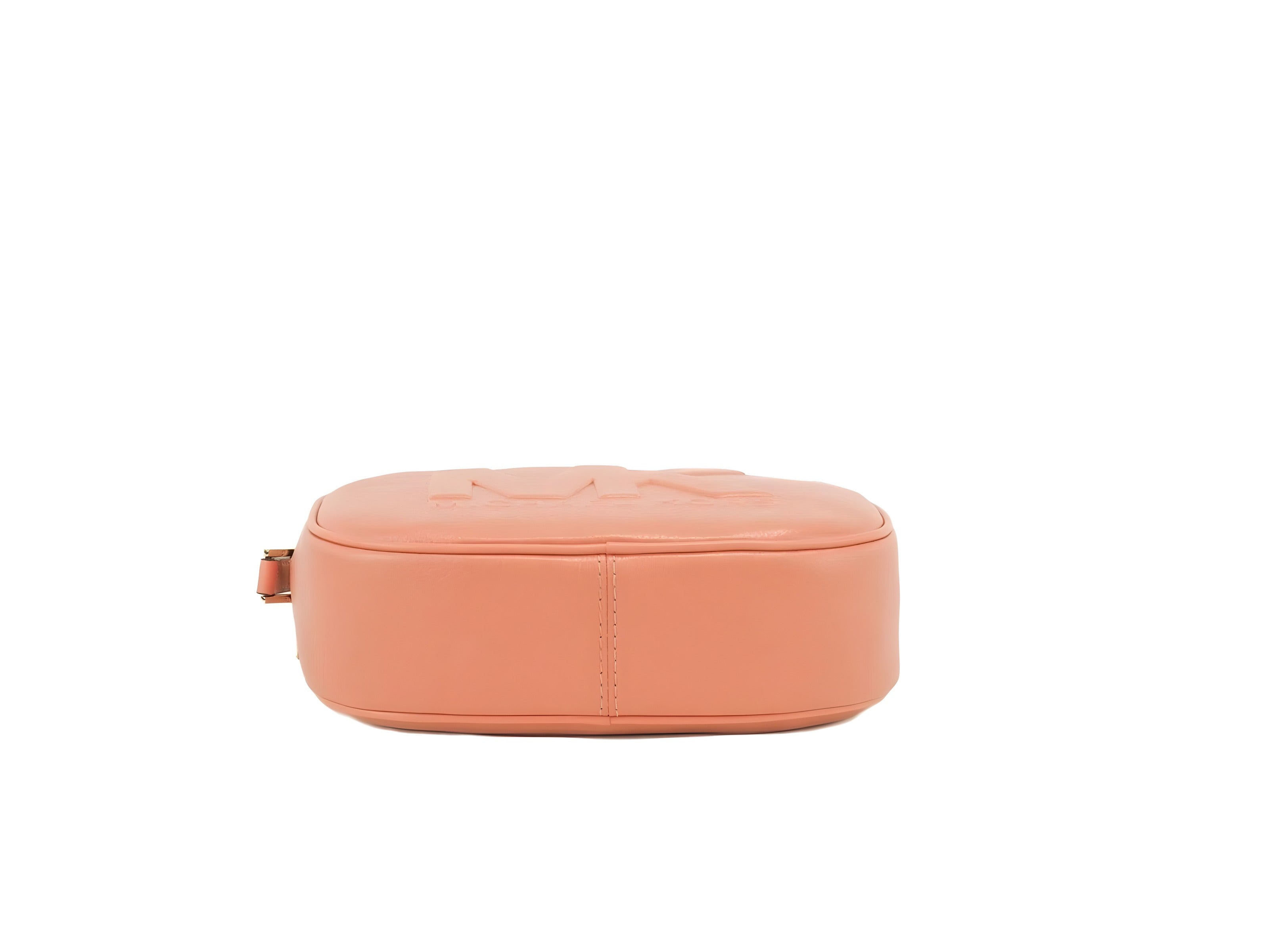 Geantă crossbody Michael Kors Jet Set Travel Medium Sherbert Leather Oval Camera