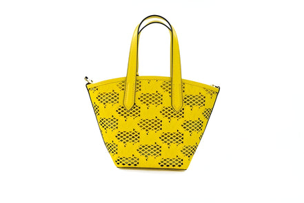 Michael Kors Kimber Small Daffodil Leather 2-In-1 Zip Tote