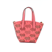 Michael Kors Kimber Small Tea Rose Leather 2-In-1 Zip Tote