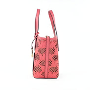 Michael Kors Kimber Small Tea Rose Leather 2-In-1 Zip Tote