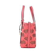 Geantă tip tote Michael Kors Kimber Small din piele Tea Rose cu fermoar, 2-în-1