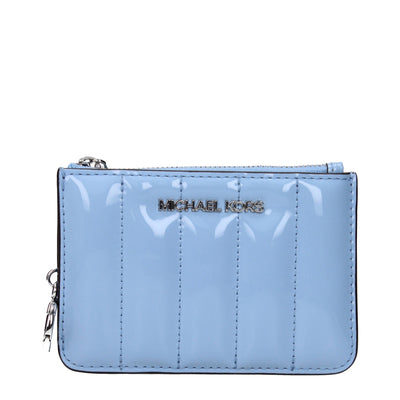 Portofel Michael Kors din piele bleu
