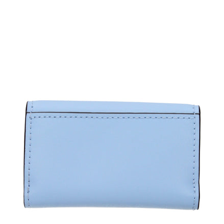 Portofel din piele albastru deschis Michael Kors