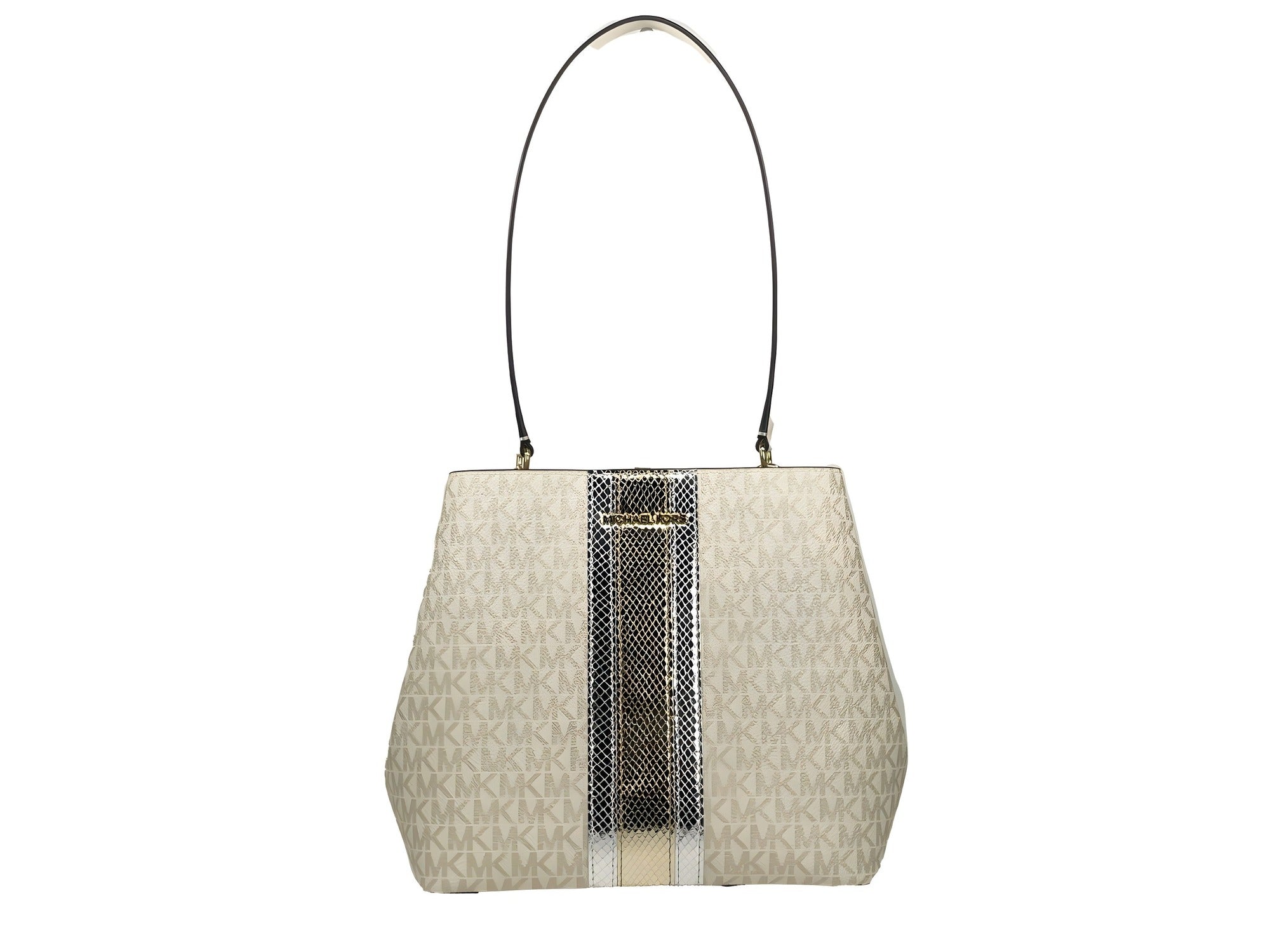 Geantă bucket Michael Kors Pratt medie
