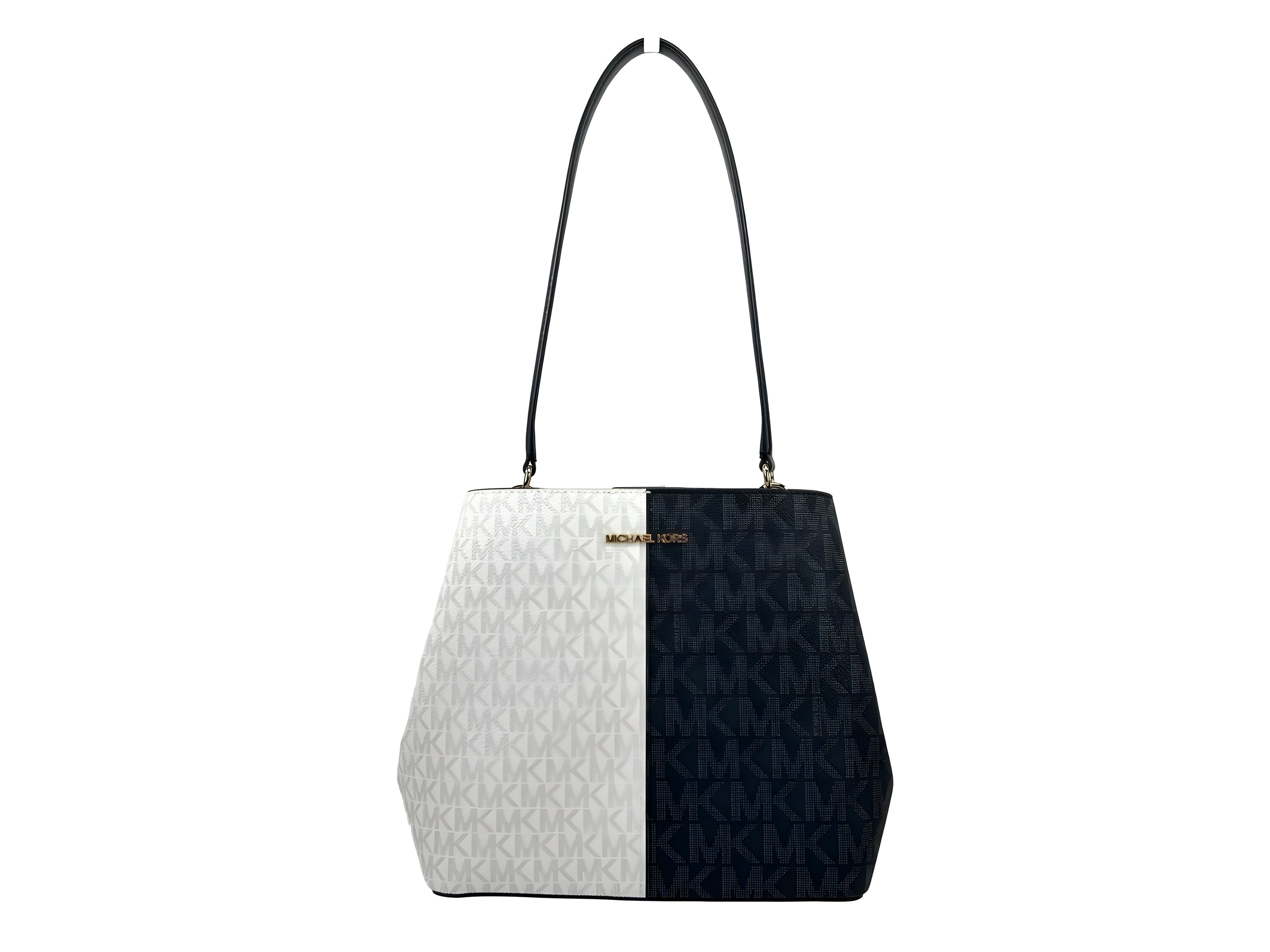 Michael Kors Geantă bucket Pratt Signature medie