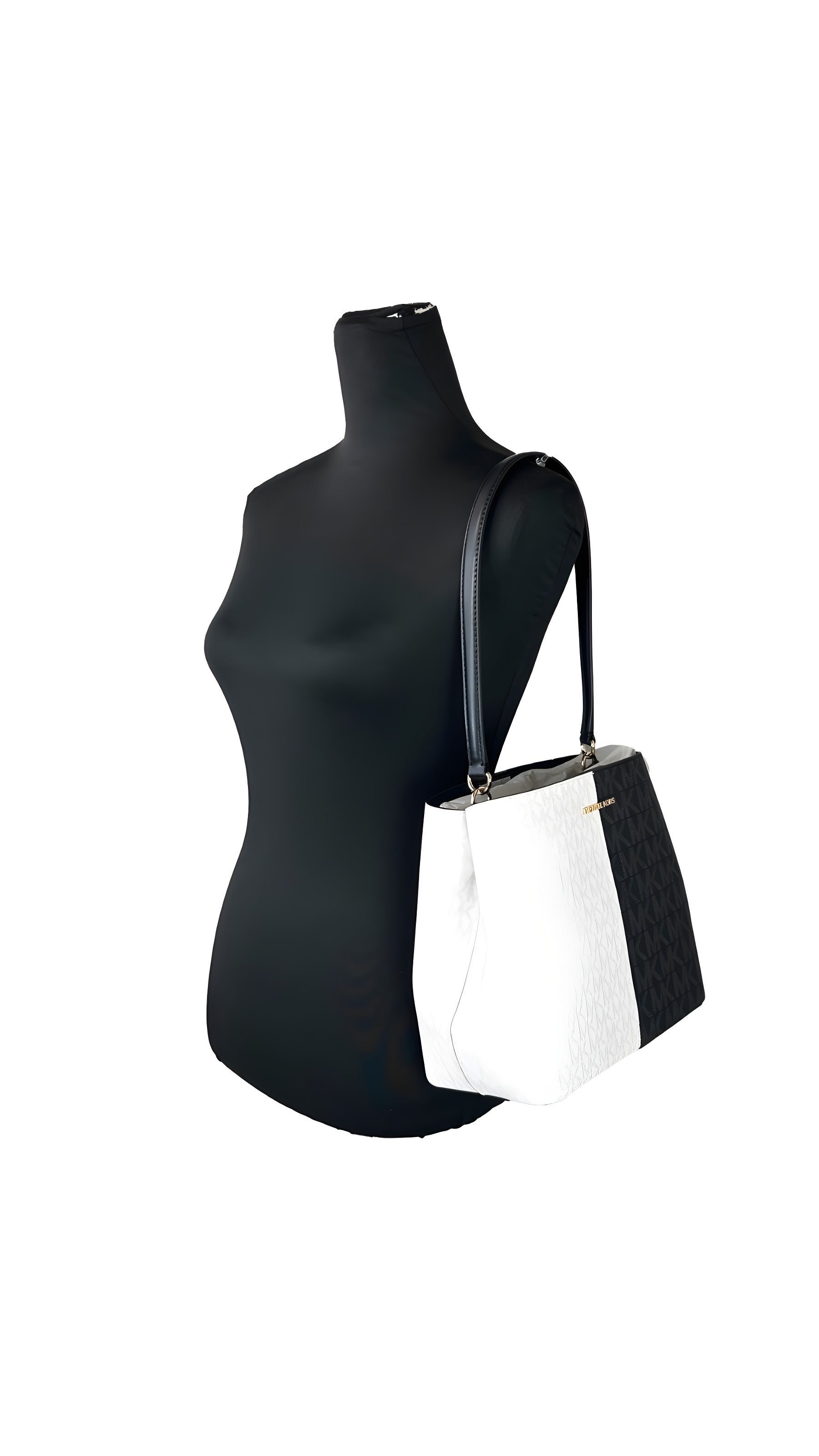 Michael Kors Geantă bucket Pratt Signature medie