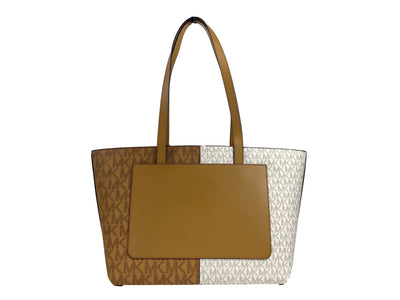 Geantă tip tote Michael Kors de mărime medie, cu fermoar în partea superioară
