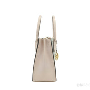 Michael Kors MICHAEL KORS Mercer 35S1GM9M2B Medium Logo And Leather Accordion Crossbody Bag In Powder Blush Multi