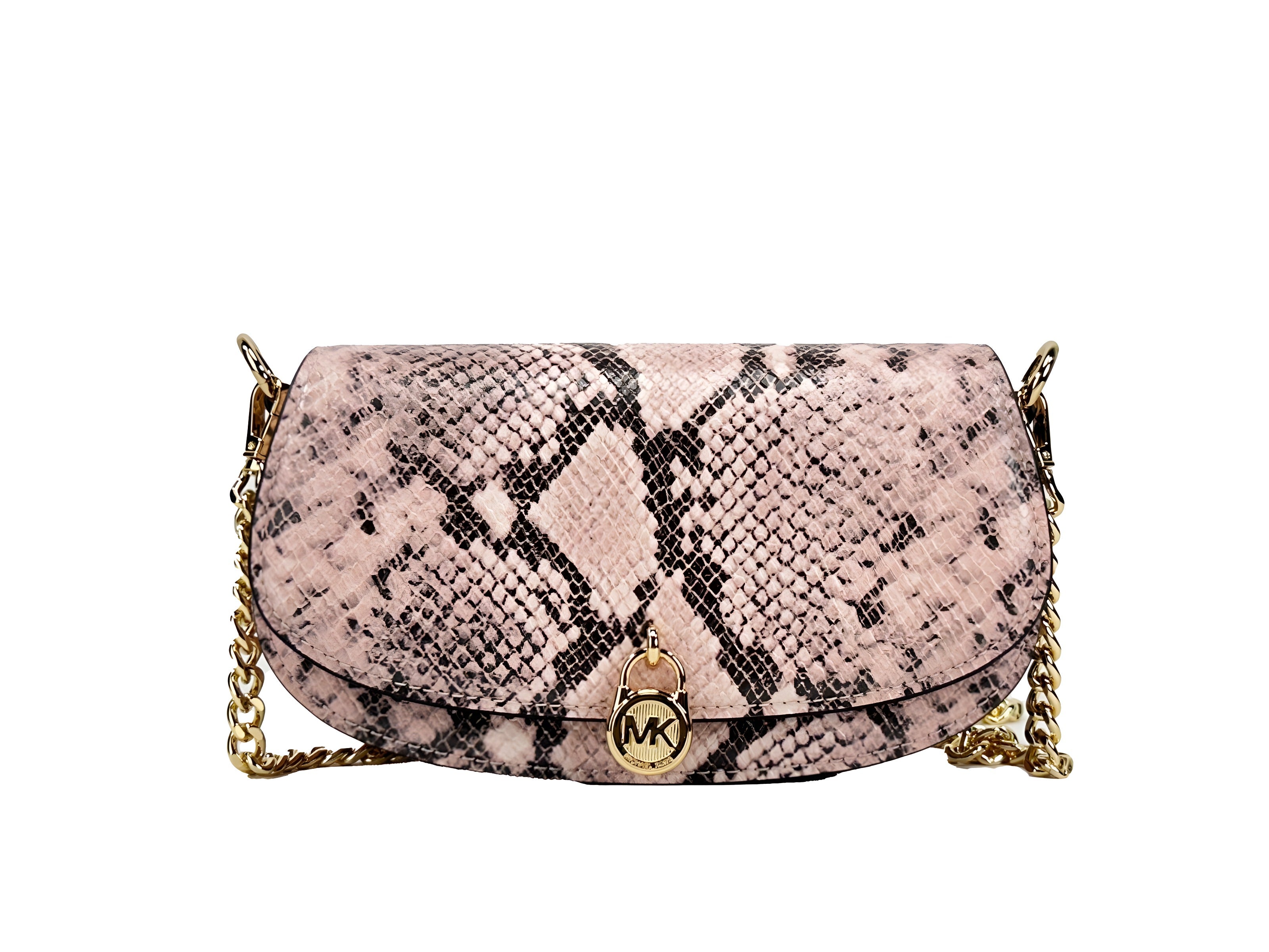 Geantă Michael Kors Mila Small Messenger Crossbody din piele de șarpe