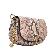Geantă Michael Kors Mila Small Messenger Crossbody din piele de șarpe