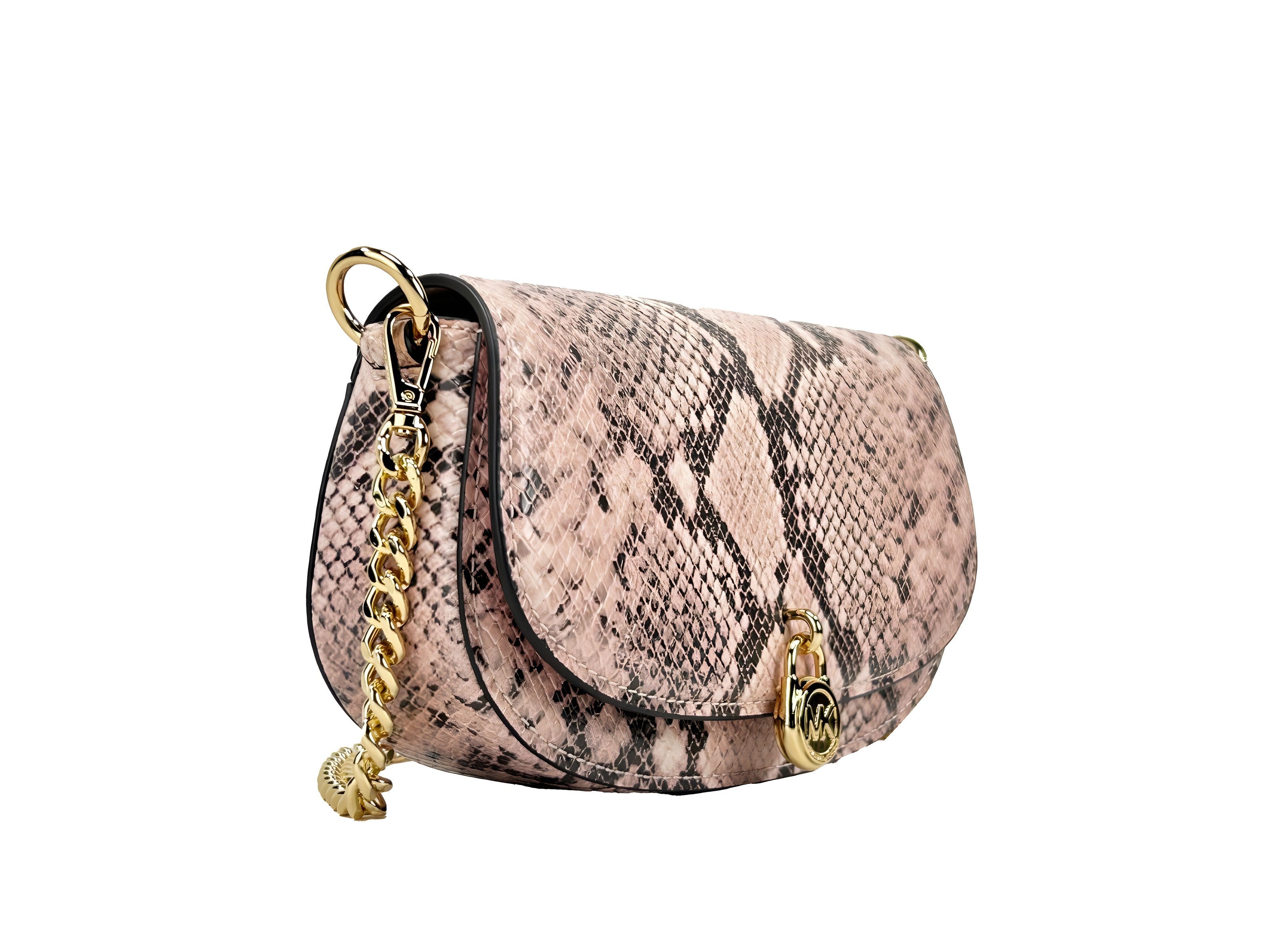 Geantă Michael Kors Mila Small Messenger Crossbody din piele de șarpe
