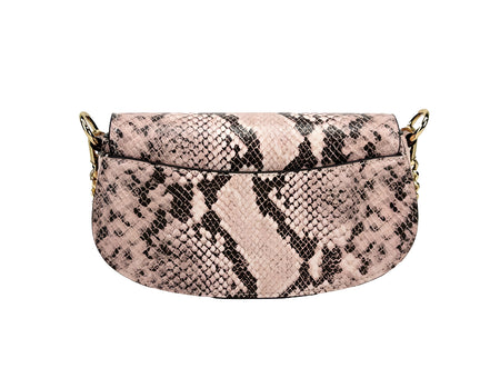 Geantă Michael Kors Mila Small Messenger Crossbody din piele de șarpe