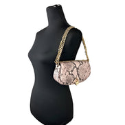 Geantă Michael Kors Mila Small Messenger Crossbody din piele de șarpe