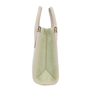 Michael Kors Mirella Geantă shopper crossbody mică din pânză Powder Blush