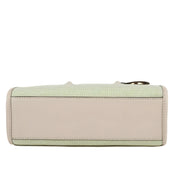 Michael Kors Mirella Geantă shopper crossbody mică din pânză Powder Blush