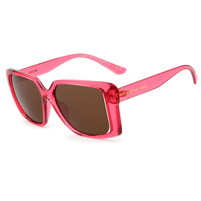 Ochelari de soare Michael Kors multicolori Bellamonte roz