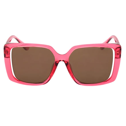 Ochelari de soare Michael Kors multicolori Bellamonte roz