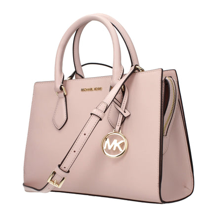 Geantă de mână Michael Kors roz din material textil