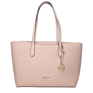 Michael Kors Geantă de umăr roz din material textil